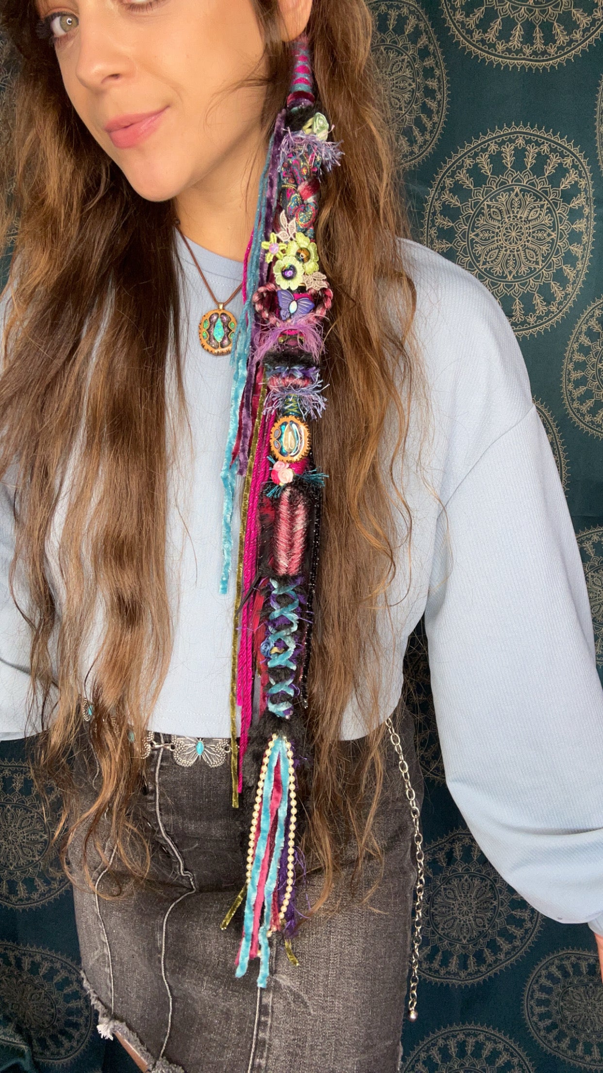 Long Single hair tale