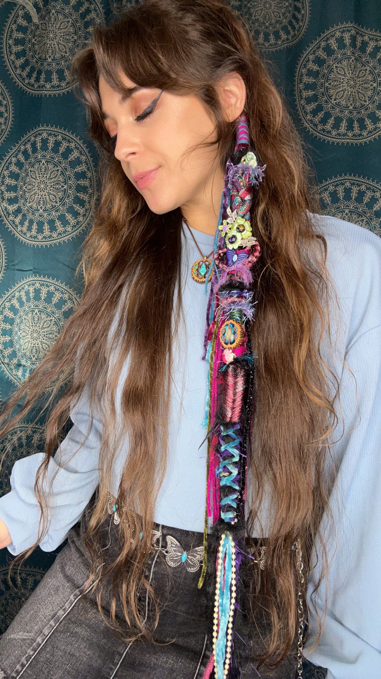Long Single hair tale